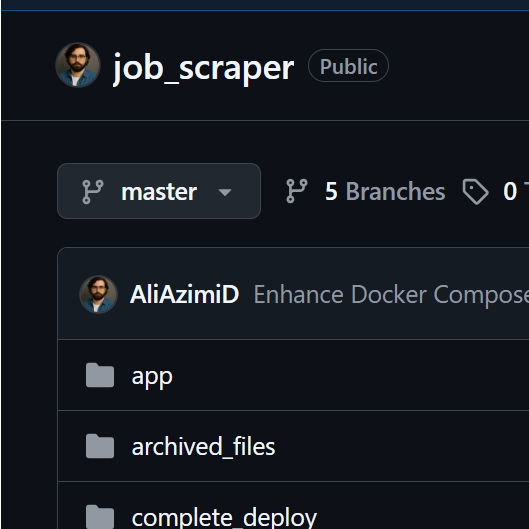 Job Scraper Application