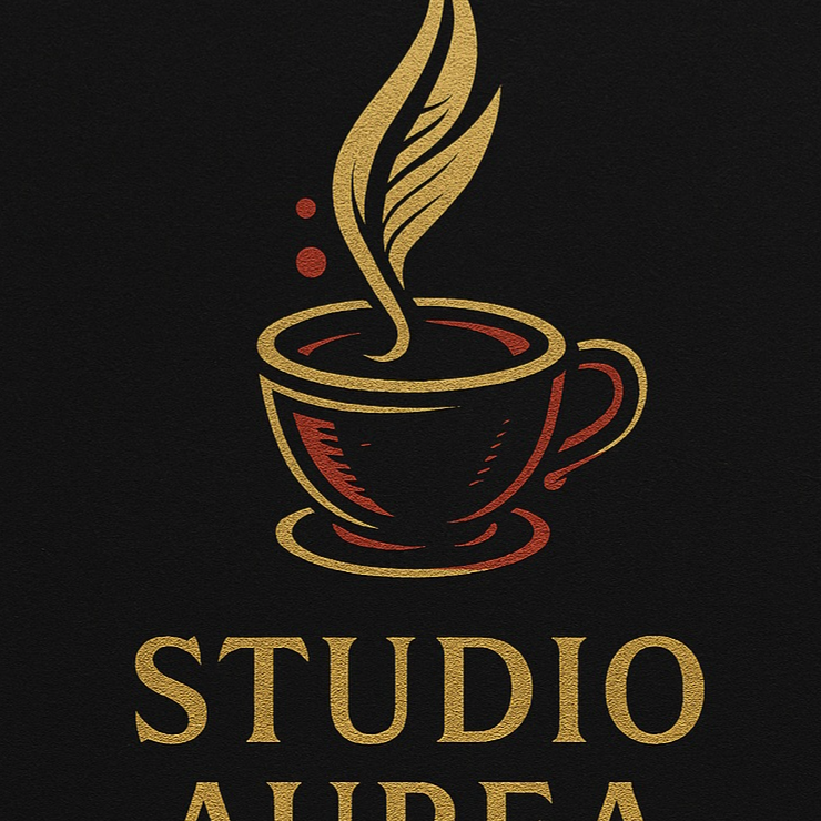 لوگوی مفهومی و هنری برای برند خلاق Studio Aurea